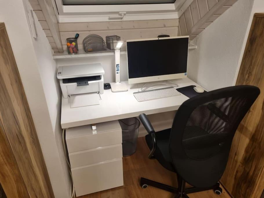 Gemuetliche Wohnung Am Waldrand Thierhaupten 외부 사진