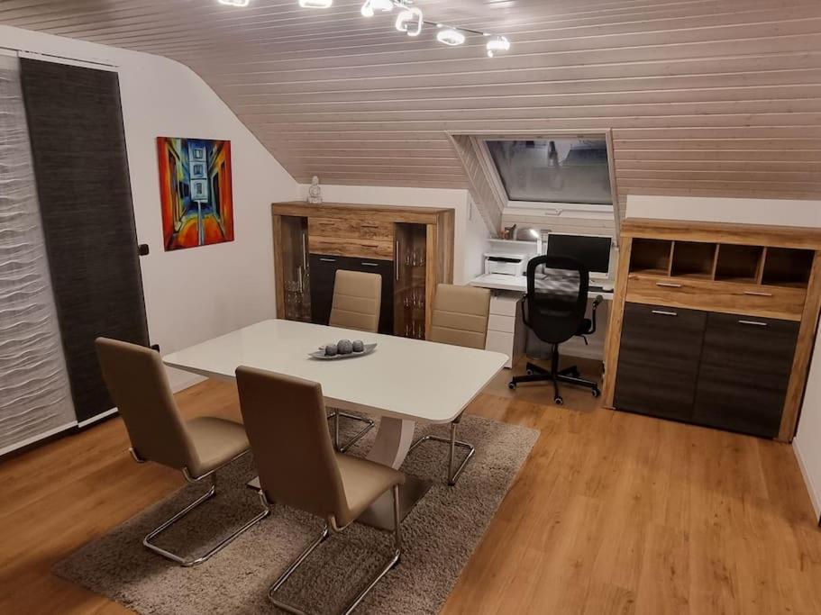 Gemuetliche Wohnung Am Waldrand Thierhaupten 외부 사진